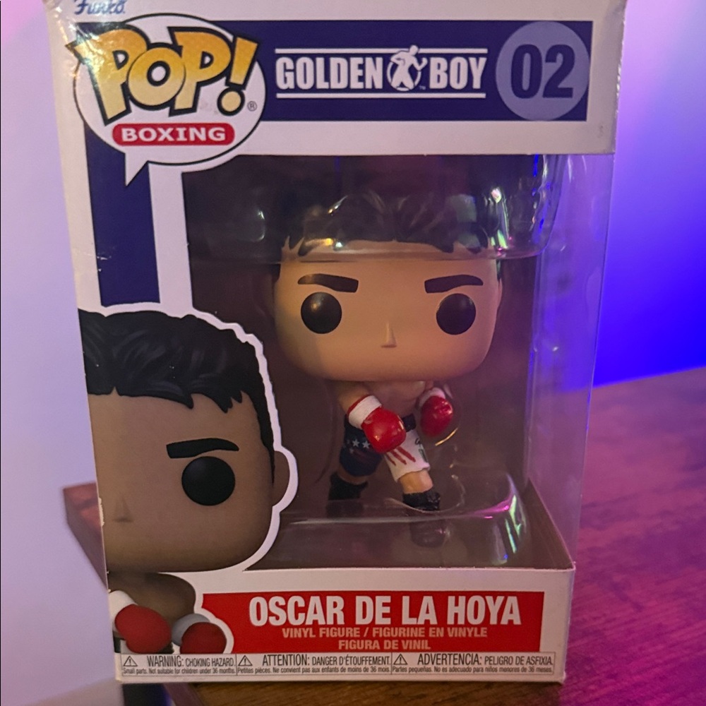 Funko Pop! Boxing Figure with Red and White Gear